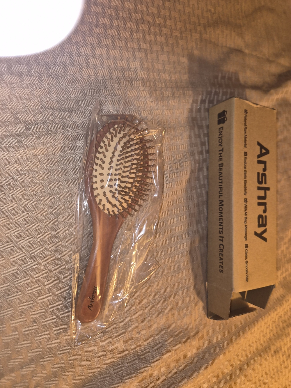 Arshray Natural Wooden Hair Brush